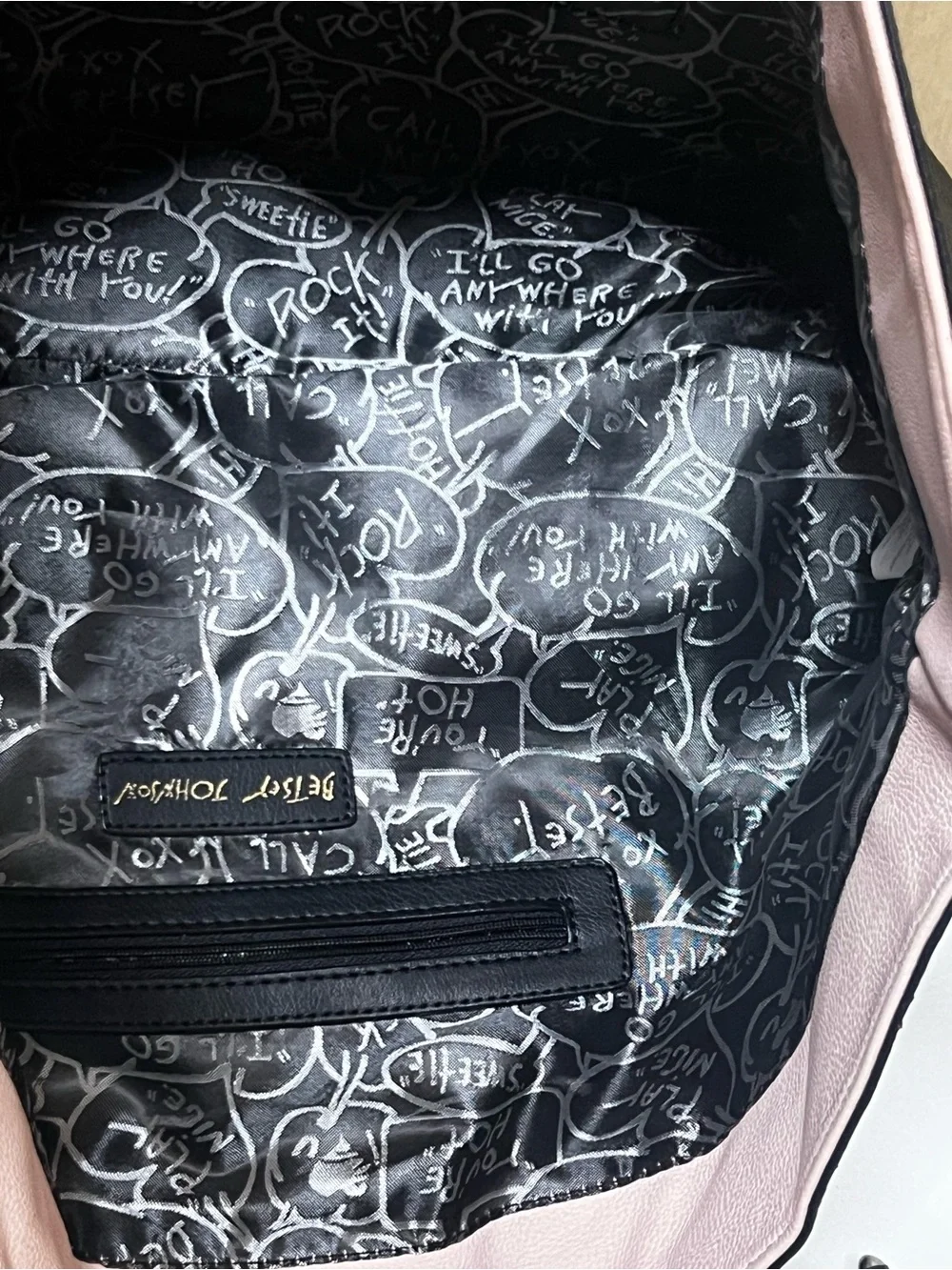 Betsey Johnson Y2K tote bag